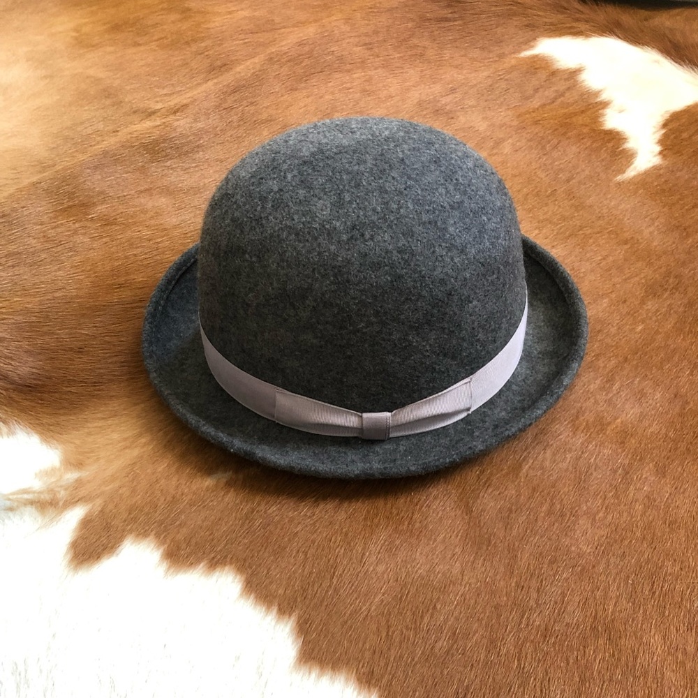 WOOL BOWLER HAT